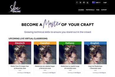 Hair Education website